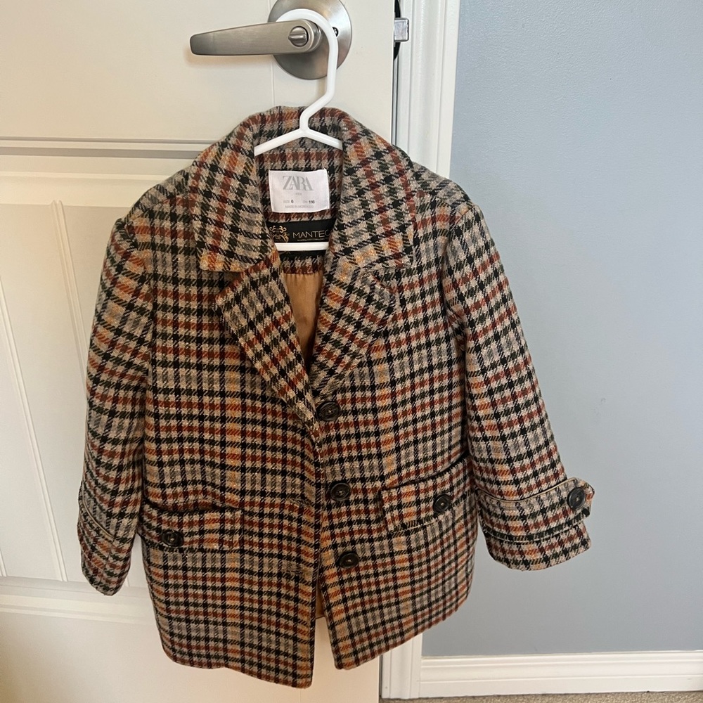 Zara wool coat for kids